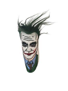 THE JOKER Pins & Aces Putter Cover WHY SO SERIOUS? Magnetic Closure